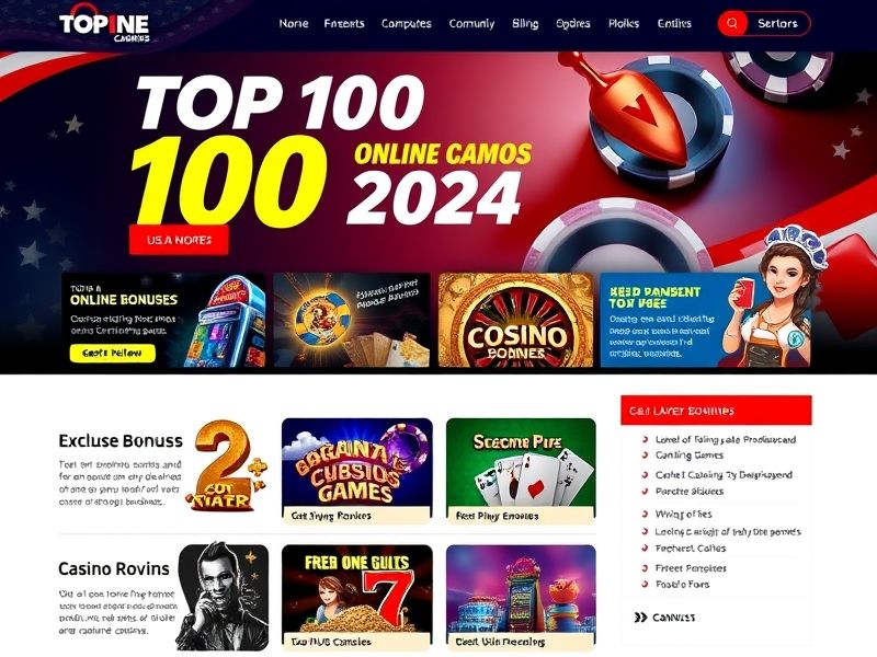 Discover the most authoritative rankings of the top 100 online casinos for US players, curated with expert insights and up-to-date licensing data to ensure safe and legal gaming experiences.